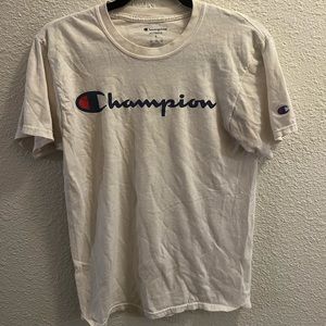 Perfect condition white Champion t-shirt